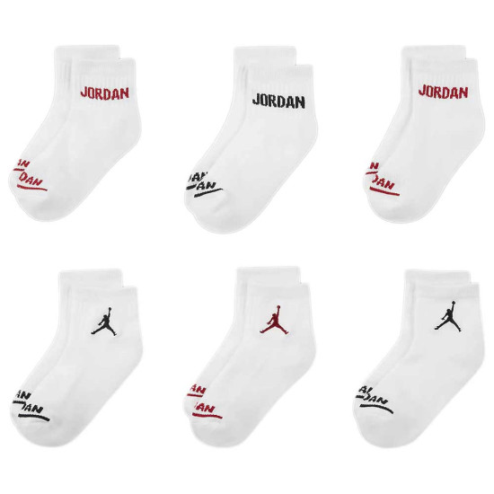 Jordan Παιδικές κάλτσες Legend Ankle Socks 6 pairs